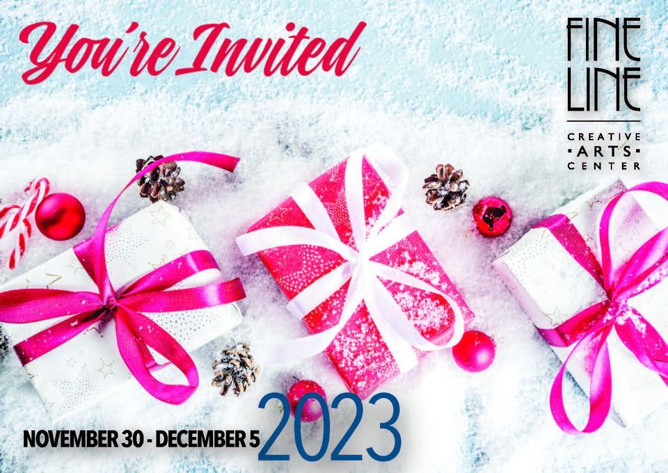Artisan Gift Sale Christmastime at Fine Line, Fine Line Creative Arts