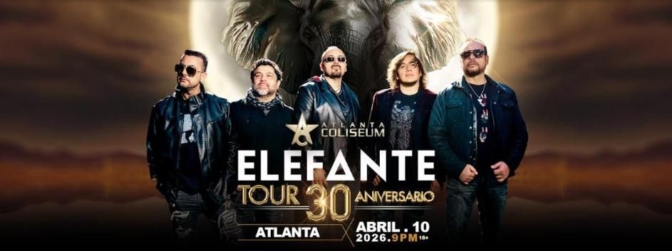 ELEFANTE EN ATLANTA in Duluth, 10 April | Event in Duluth | AllEvents