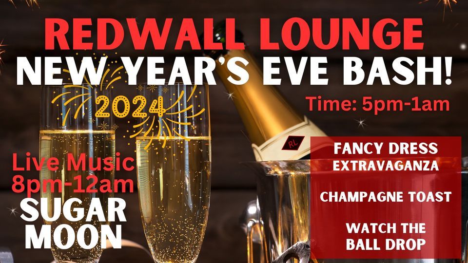 REDWALL LOUNGE NEW YEARS EVE BASH! , Redwall Lounge, Sedona, December