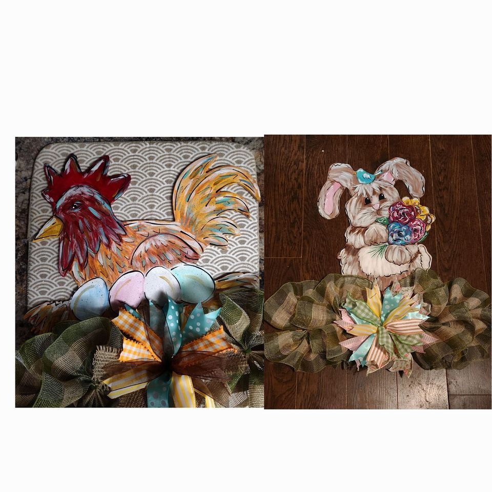 Spring Paint Party ln Graham Texas, Potter's Pizza Graham, 19 March