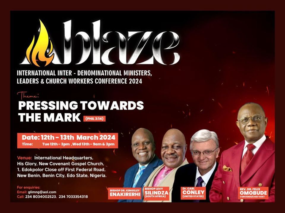 Ablaze Intl Interdenominational Ministers, Leaders, and Church Workers