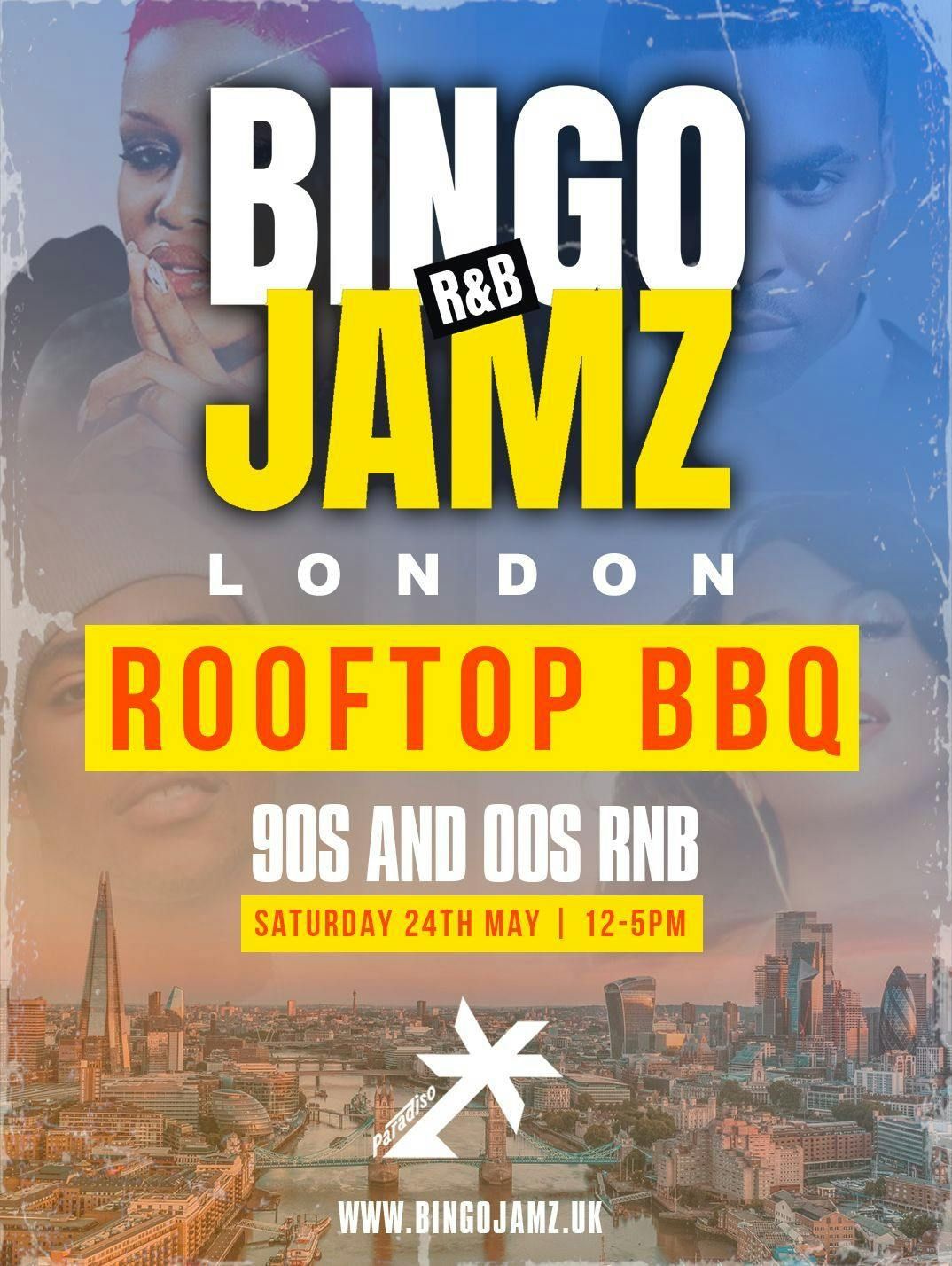 BINGO JAMZ: ROOFTOP BBQ – LONDON, 24 May | Event in London | AllEvents