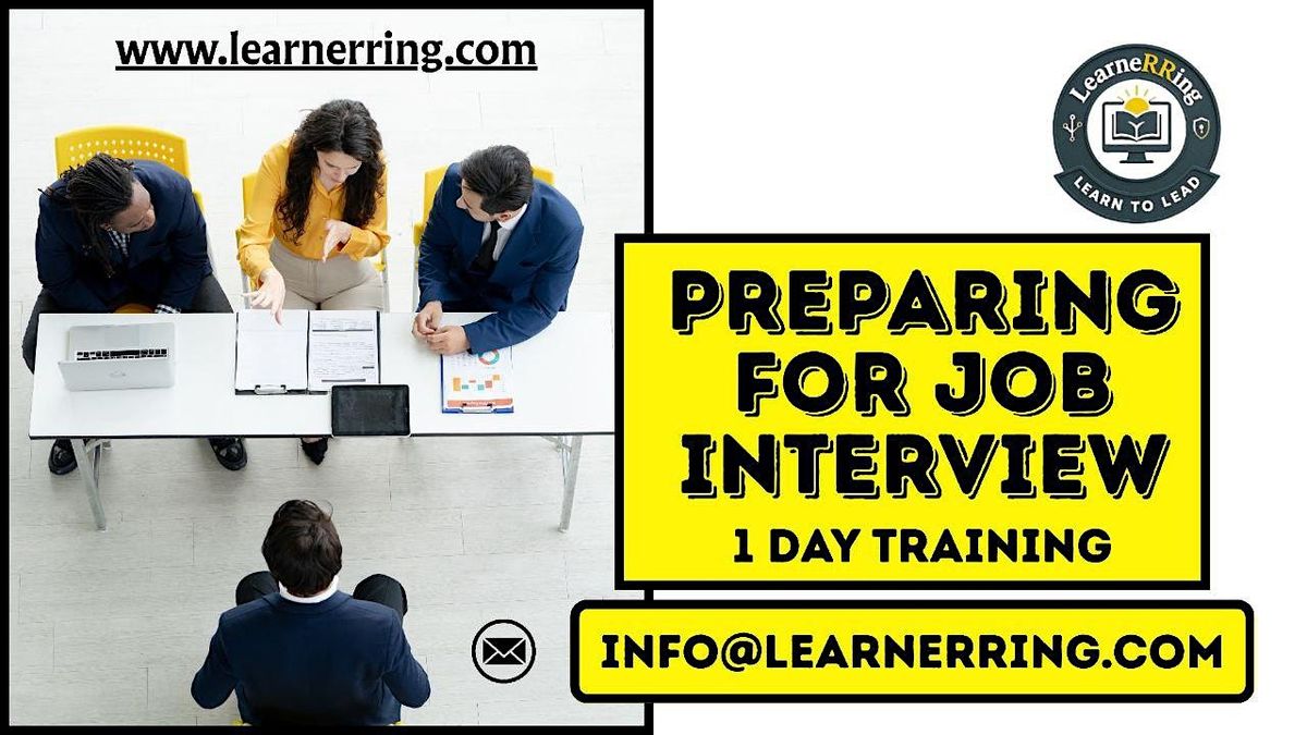 Preparing for Job Interviews 1 Day Workshop | Greensboro, NC, 12 December | Event in Greensboro | AllEvents
