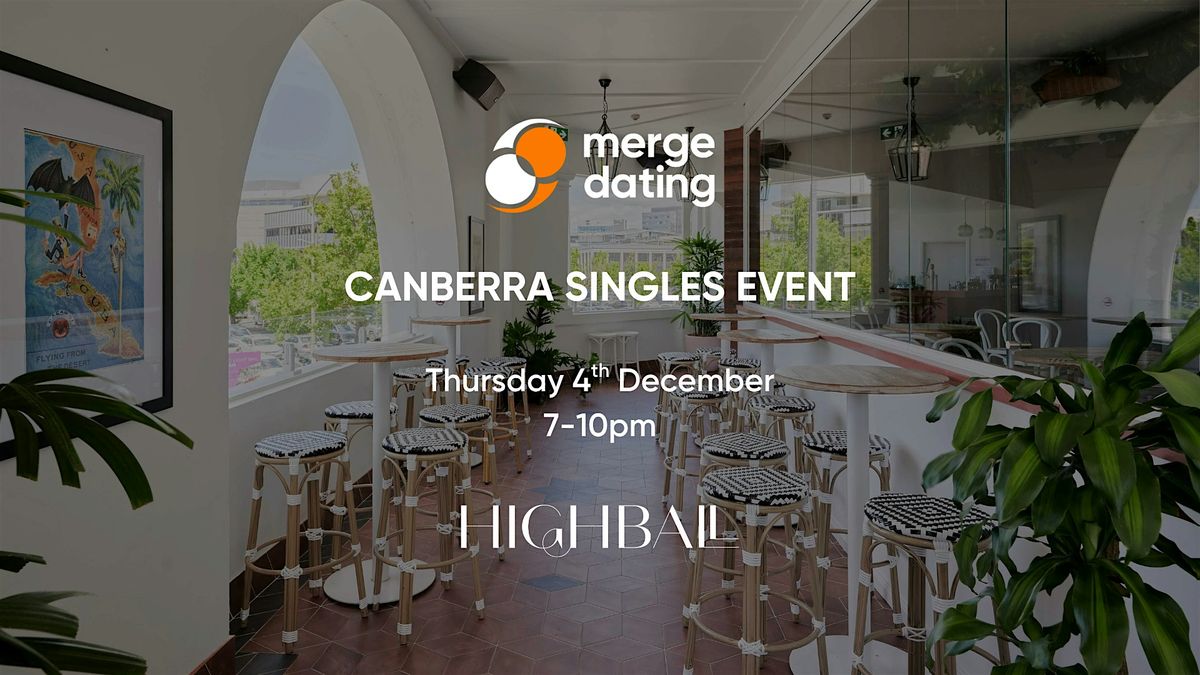 Highball Singles Event | Canberra | 35-49 | Thursday 4th December, 4 December | Event in Canberra | AllEvents