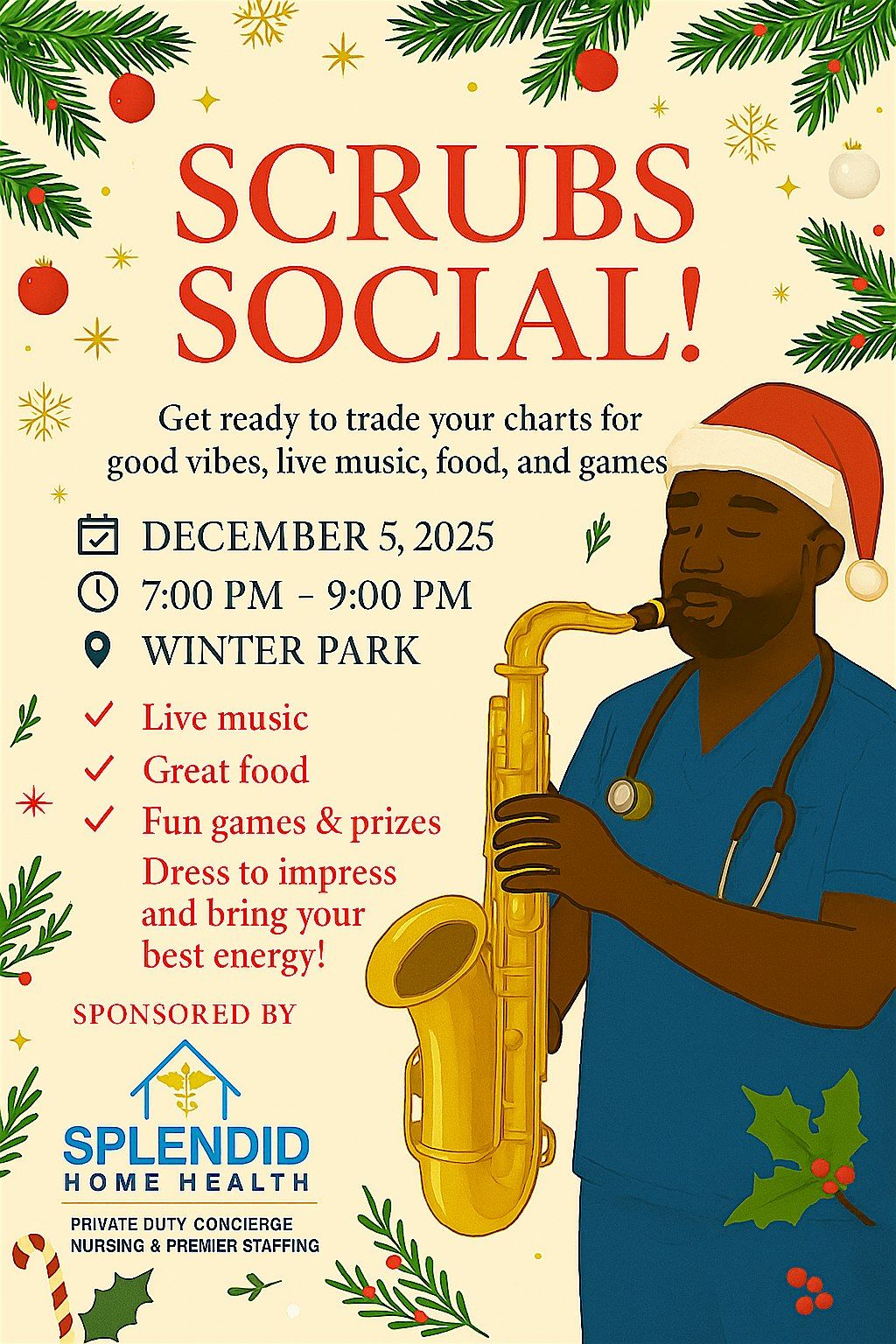 SCRUBS SOCIAL, 5 December | Event in Winter Park | AllEvents