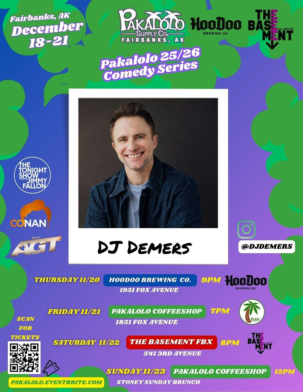 THURSDAY - HooDoo After Hours with DJ Demers, 18 December | Event in Fairbanks | AllEvents