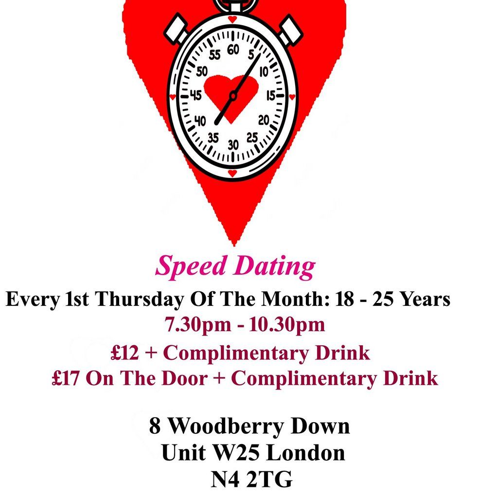 Speed Dating 18 - 25 years Thursdays, 3 September | Event in London | AllEvents