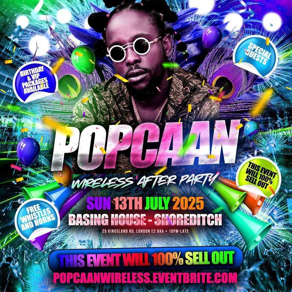 POPCAAN - Wireless After Party | Event in London | AllEvents
