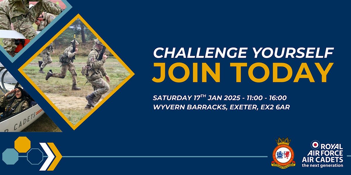 Royal Air Force Air Cadets - Recruitment Event, 17 January | Event in Exeter | AllEvents