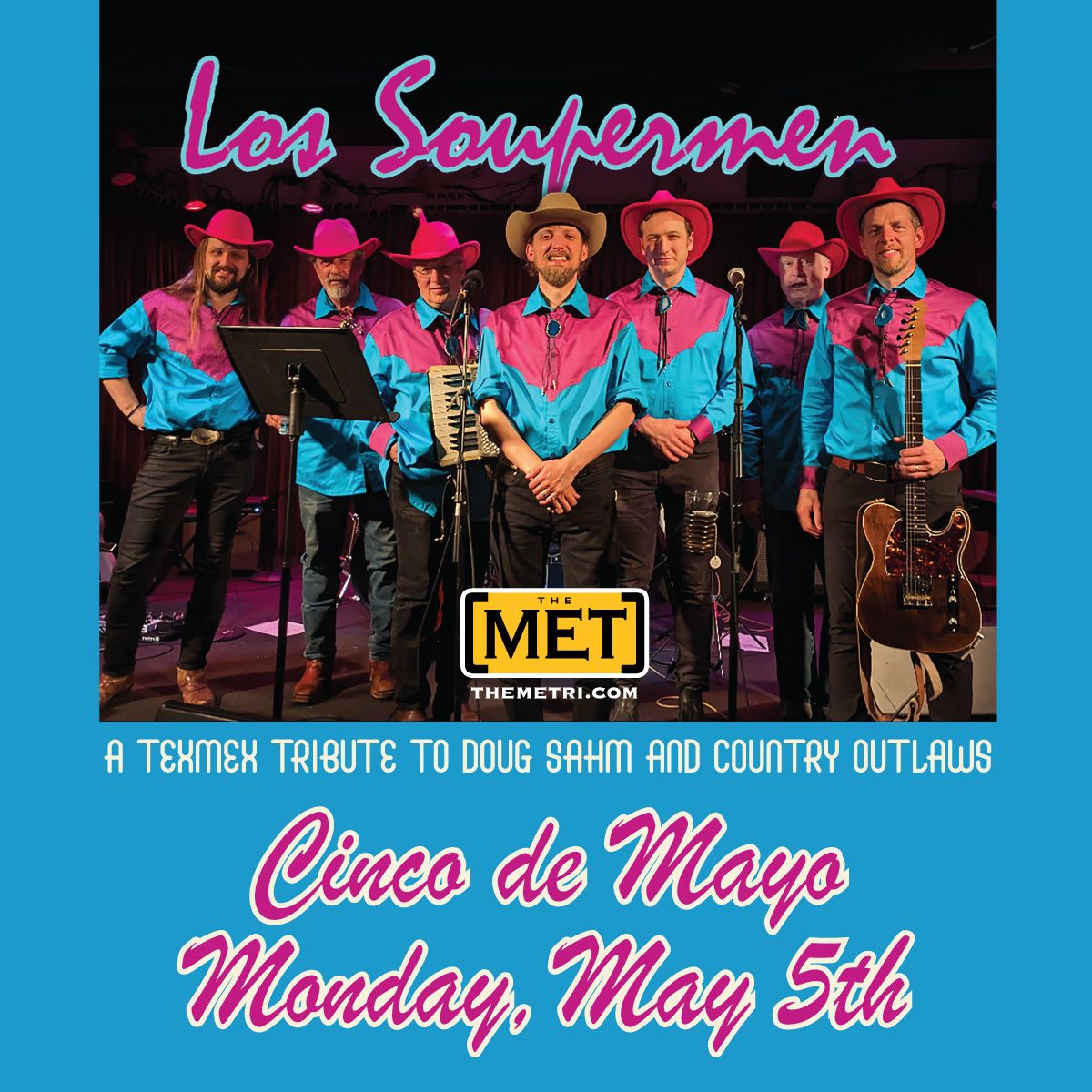 Los Supermen - Texmex Tribute to Doug Sahm & The Texas Tornados | Event in Pawtucket | AllEvents