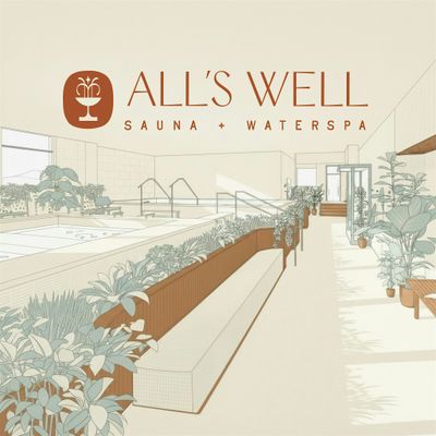 All's Well Sauna & Waterspa logo