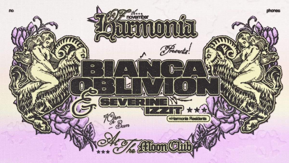 Harmonia Presents: Bianca Oblivion, 7 November | Event in Bristol | AllEvents