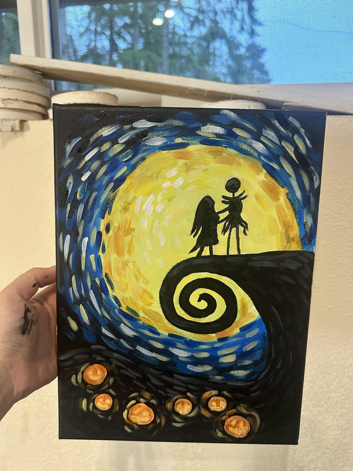 Starry Nightmare Before Christmas Paint-N-Sip, 19 December | Event in Olympia | AllEvents
