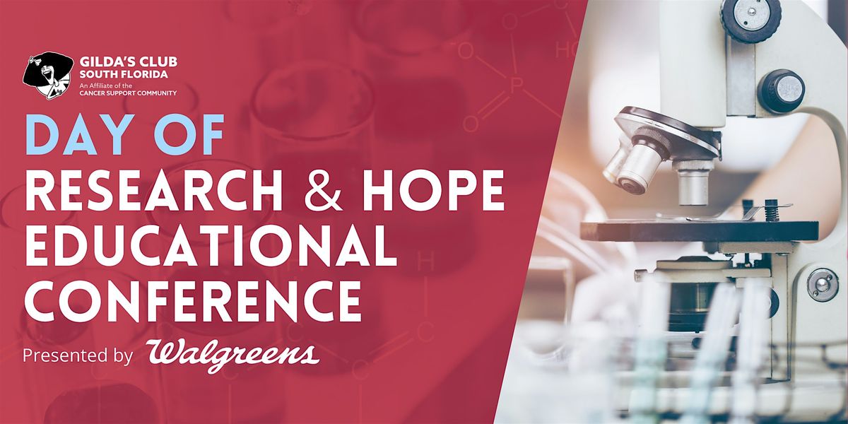 24th Annual Research and Hope  Educational Conference, 24 April | Event in Davie | AllEvents