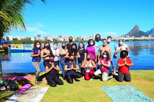 Ecoterapia: Yoga + Mirante do Sacopã: Lagoa Rodrigo de Freitas