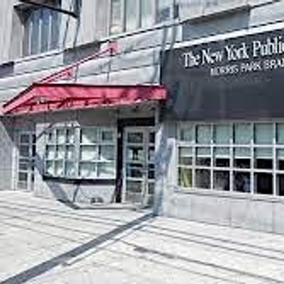 Morris Park Branch Library - NYPL logo