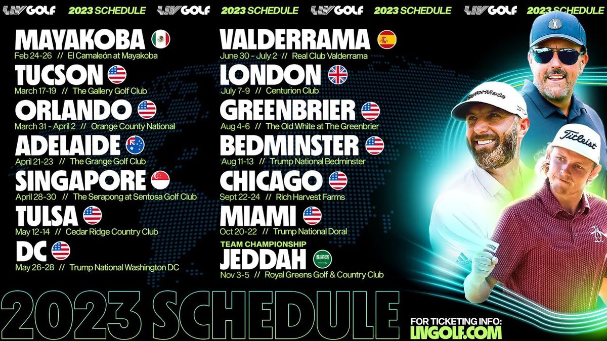 LIV Golf DC - 3 Day Pass, 6 June | Event in Gainesville | AllEvents