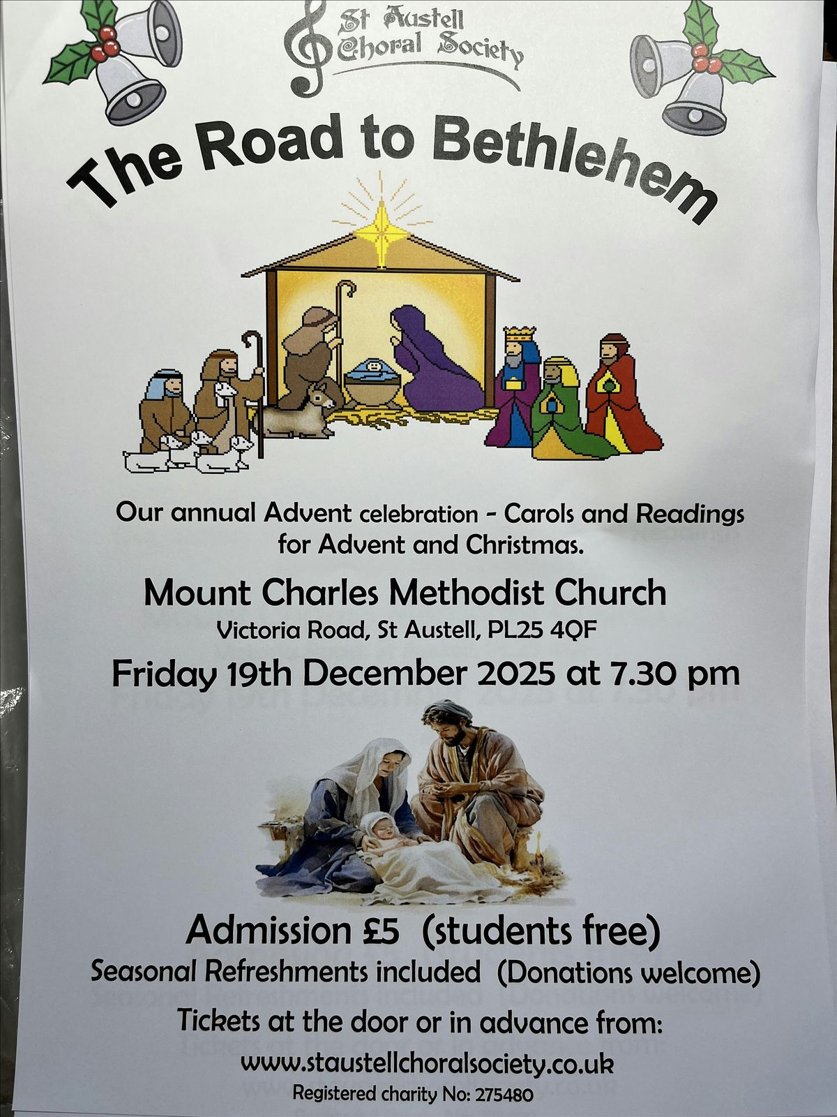 The Road to Bethlehem, 19 December | Event in St Austell | AllEvents