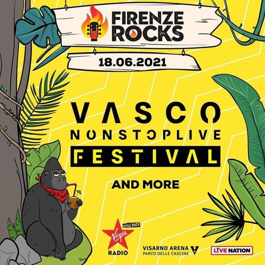 Vasco Non Stop Festival Firenze Rock Florence Italy June 3 2022 Allevents In Festival Firenze 2022