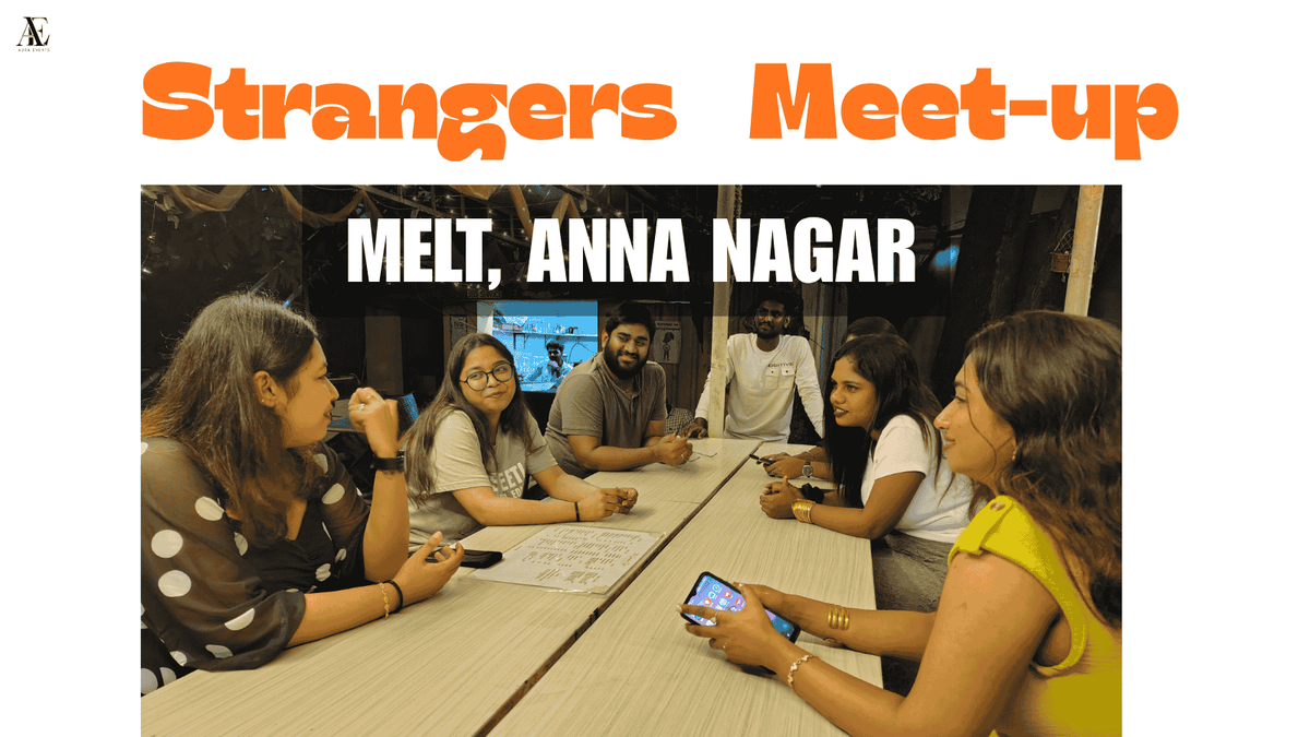 Strangers Meet-Up, 14 December | Event in Arcot | AllEvents