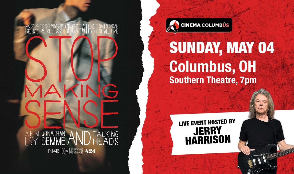 Stop Making Sense: Hosted by Jerry Harrison, 12 October | Event in Santa Fe | AllEvents