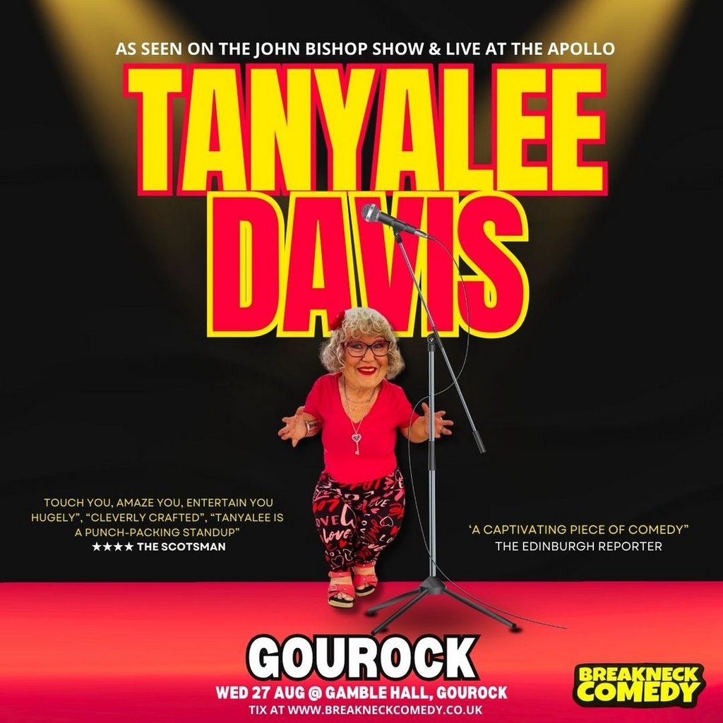 Tanyalee Davis, 27 August | Event in Gourock | AllEvents