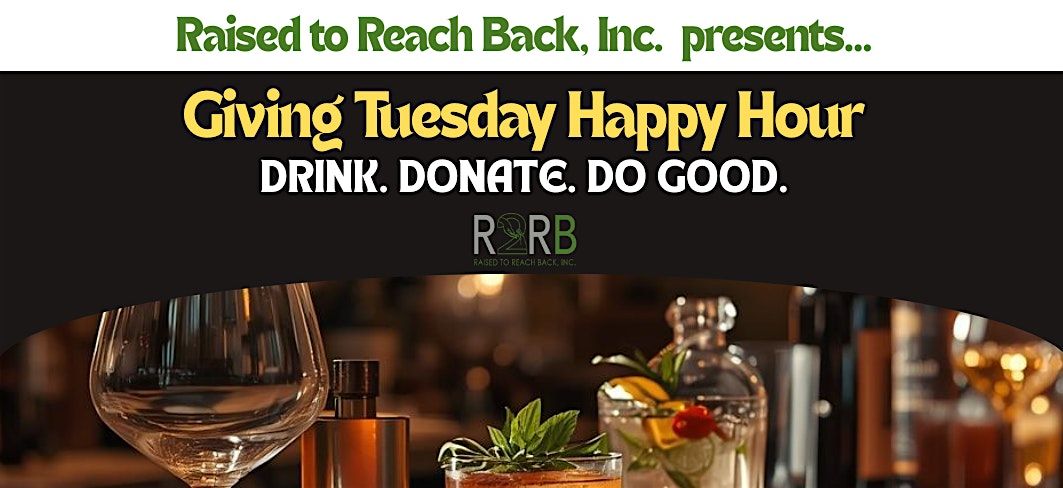 R2RB Giving Tuesday Happy Hour - Drink. Donate. Do Good., 2 December | Event in Washington | AllEvents