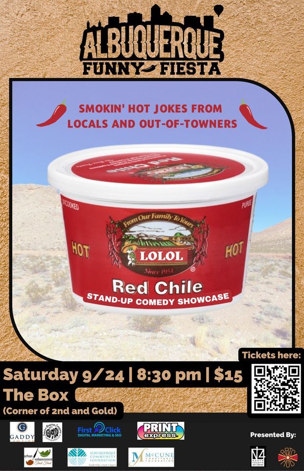 The Red Chile Show (Funny Fiesta), The Box Performance Space and Improv