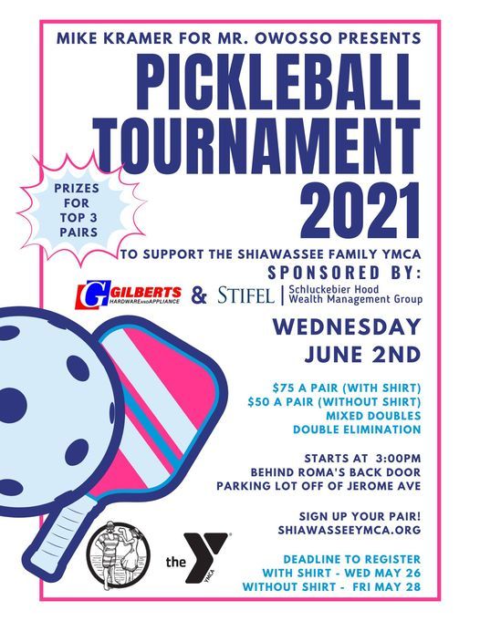 Pickleball Tournament 2021 Coldwater Township Hall September 11 2021 Allevents In Bluffton Ymca Pickleball Tournament 2022