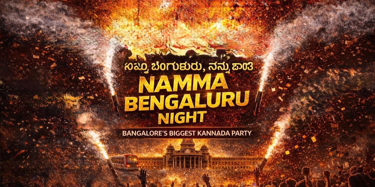 Namma Bengaluru Night Bangalores Biggest Kannada