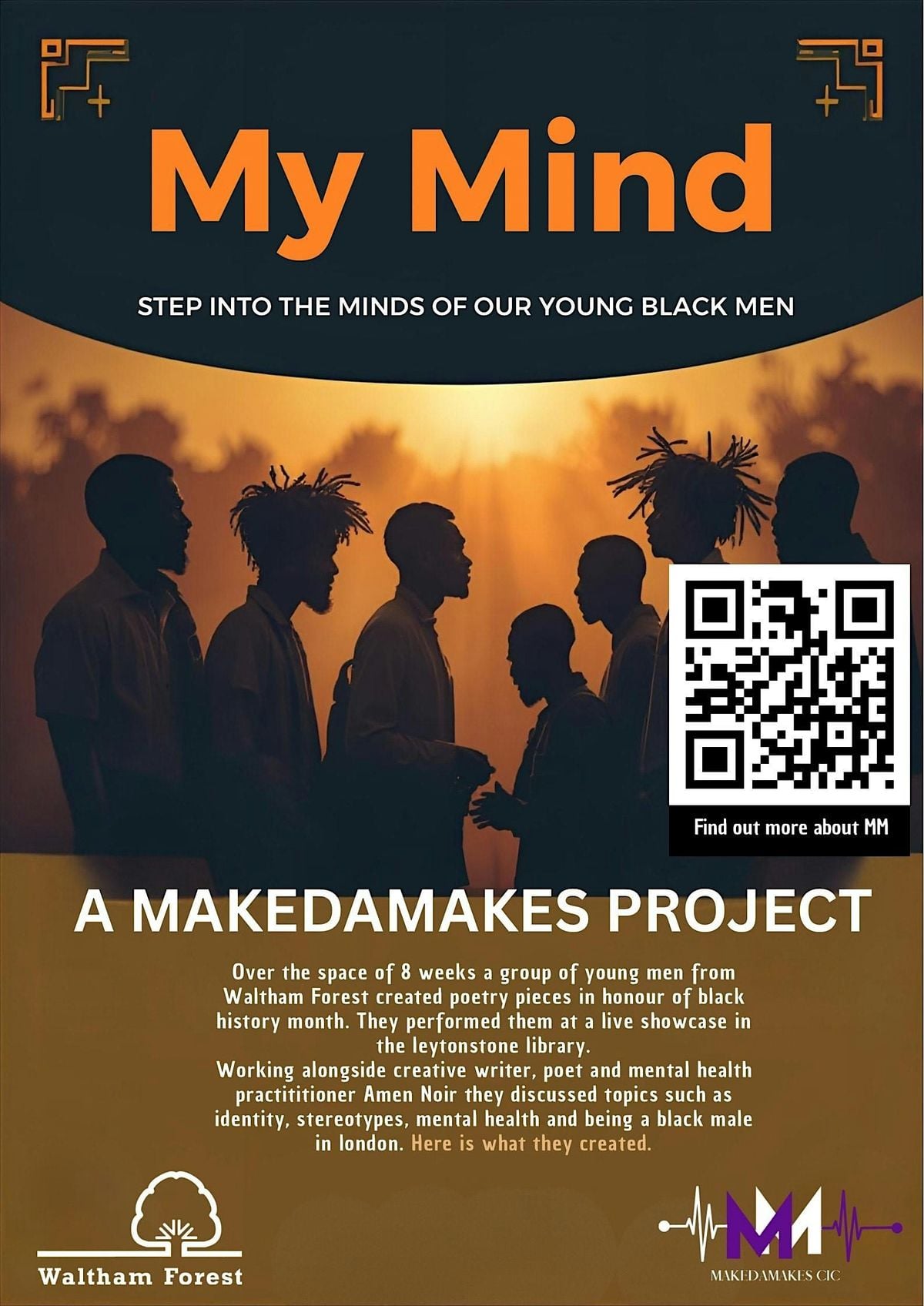 Exhibiting My Mind Work Exhibition at Hale End Library