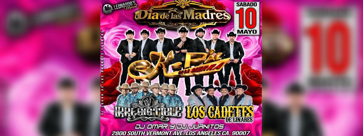 K-PAZ DE LA SIERRA , CADETES DE LINARES Y MAS, 10 May | Event in Los Angeles | AllEvents