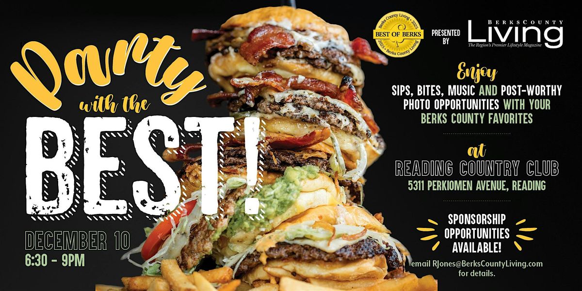 2025 Best of Berks Party, 10 December | Event in Reading | AllEvents