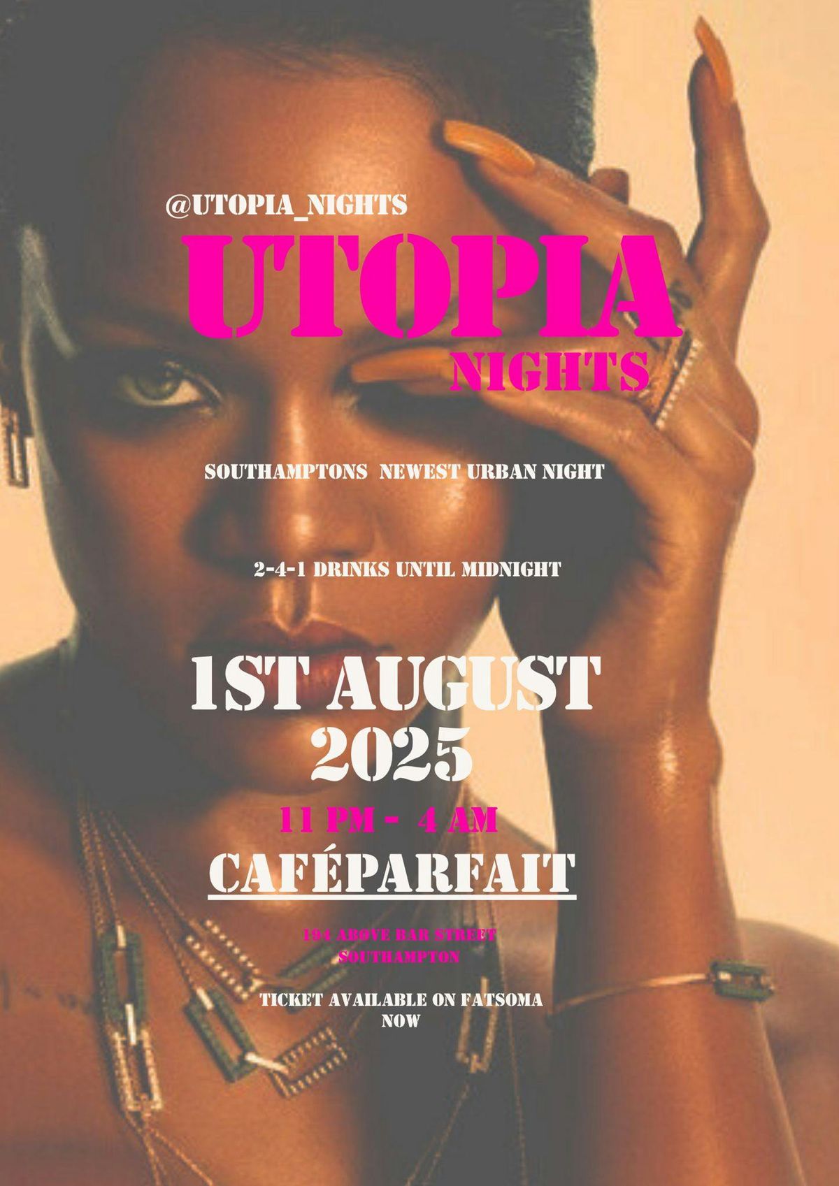 CAFE PARFAIT R&amp;B LOVERS | UTOPIA NIGHTS, 1 August | Event in Southampton | AllEvents