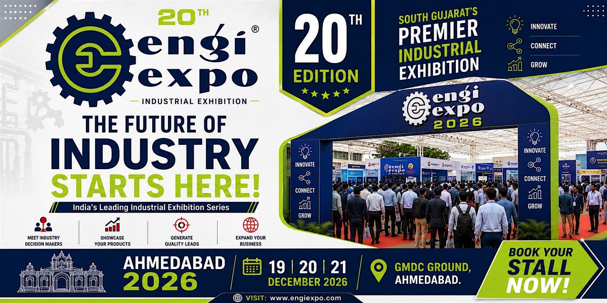 20th Engiexpo Ahmedabad 2026 | Industrial Exhibition 2026