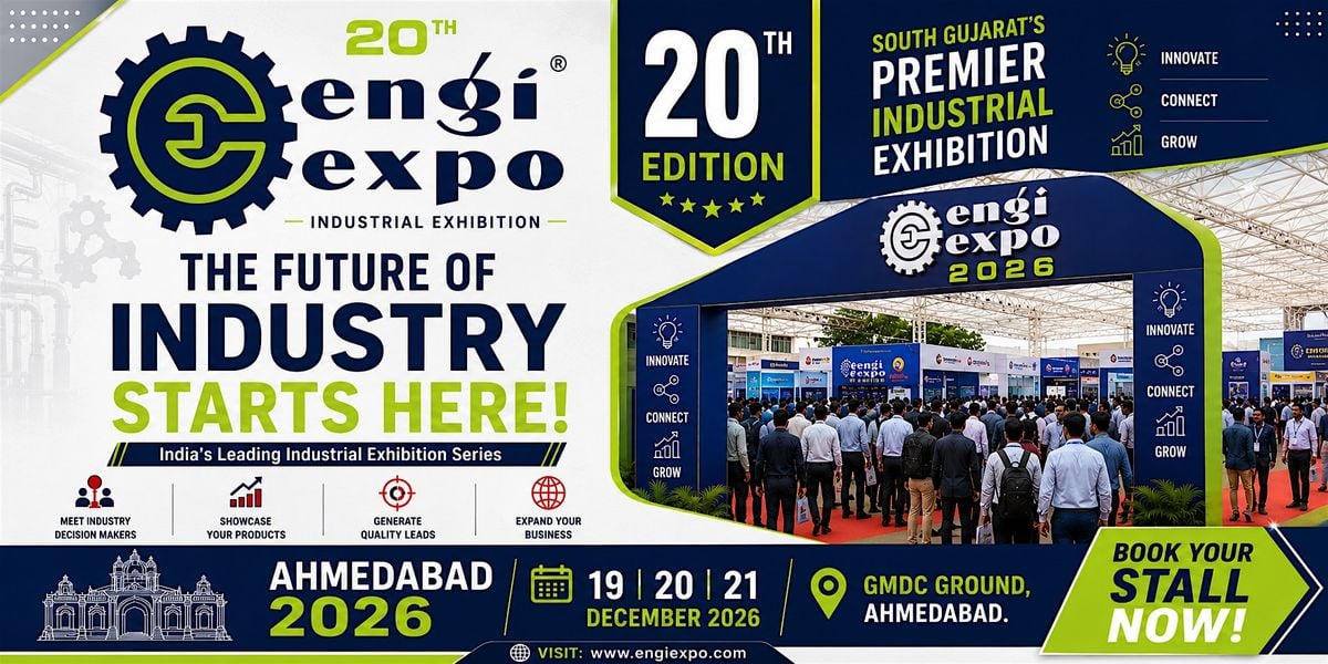 20th Engiexpo Ahmedabad 2026 | Industrial Exhibition 2026