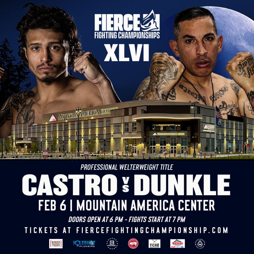 Fierce Fighting Championship XLVI at Hero Arena at the Mountain America Center, 6 February | Event in Idaho Falls