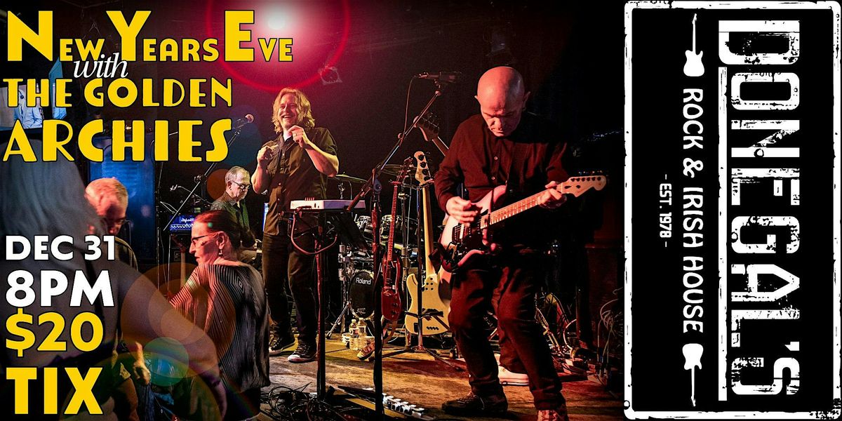 New Years Eve with The Golden Archies at Donegal's Irish House, 31 December | Event in Surrey | AllEvents