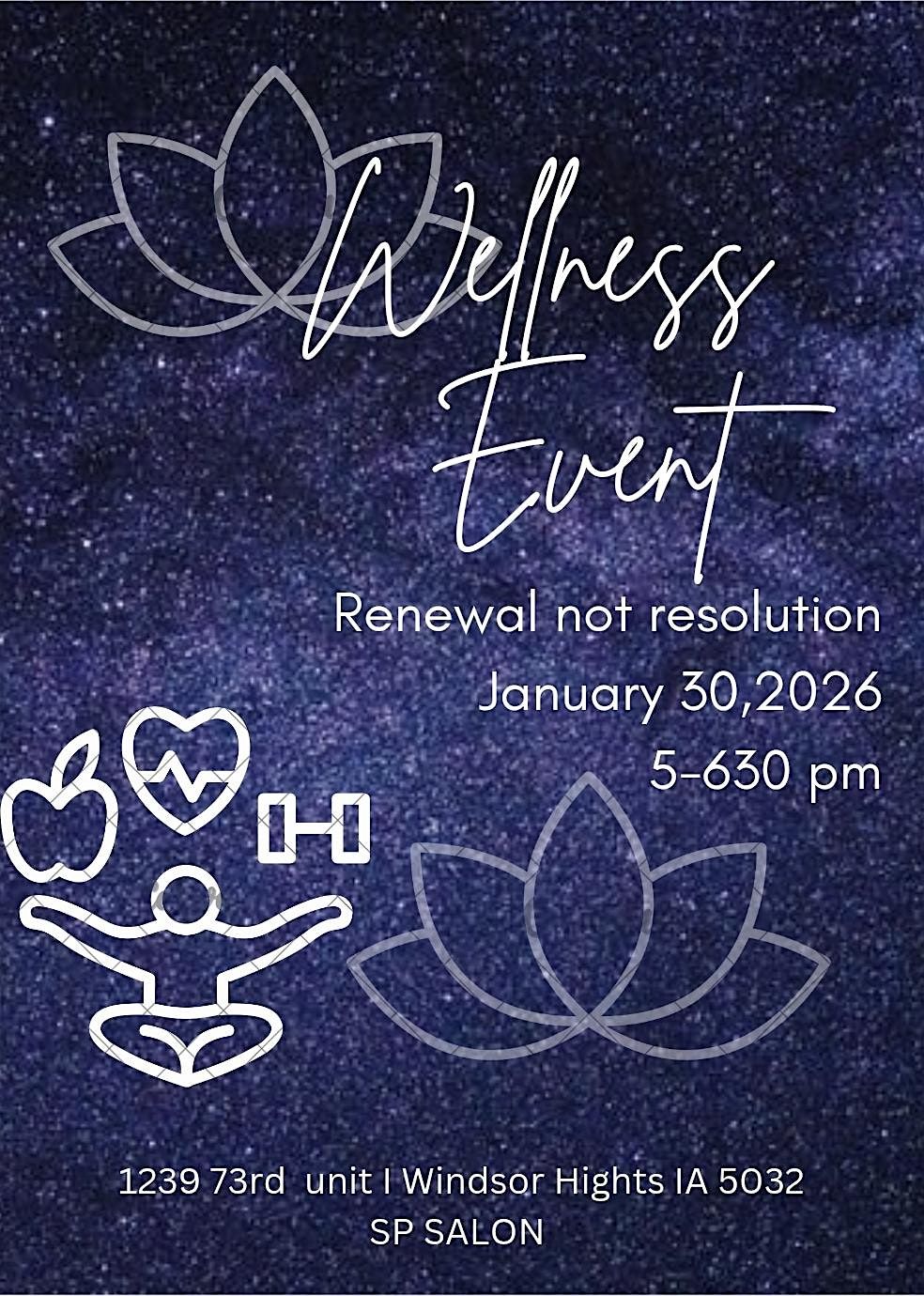 Renewal over resolution, 30 January | Event in Windsor Heights | AllEvents