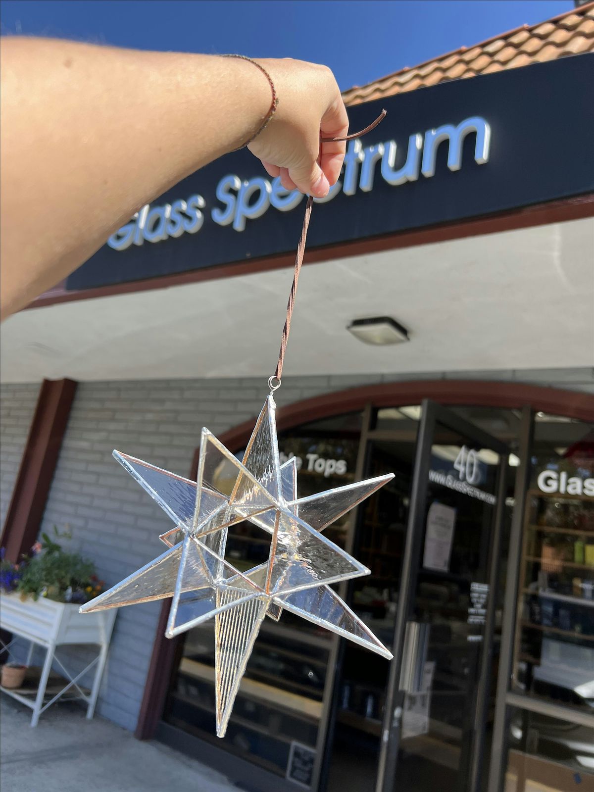 Stained glass 3D Moravian Star at Glass Spectrum | Event in Laguna Niguel | AllEvents