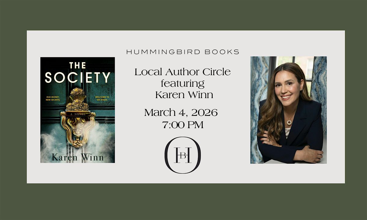 A Conversation with Karen Winn, 4 March | Event in Newton | AllEvents