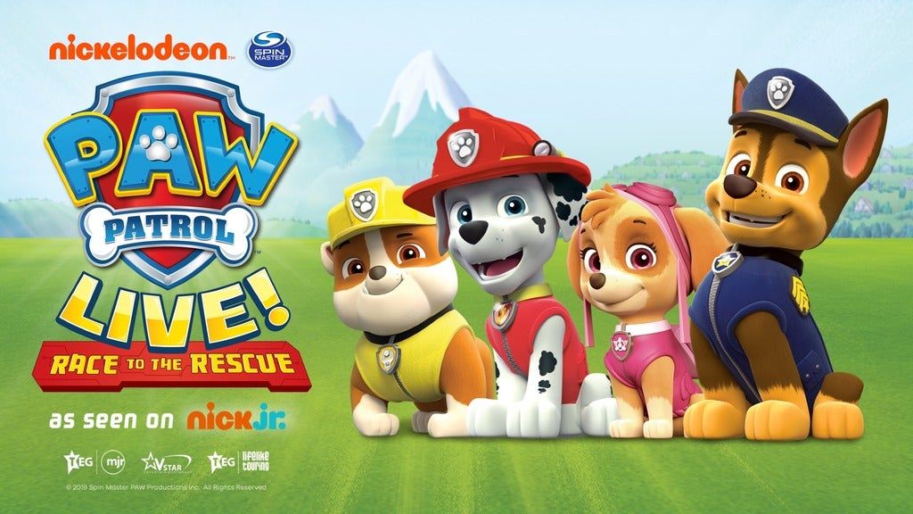 Paw Patrol Live Race To The Rescue Steel Hall Sheffield Arena August 12 2022 Allevents In Paw Paw Festival 2022