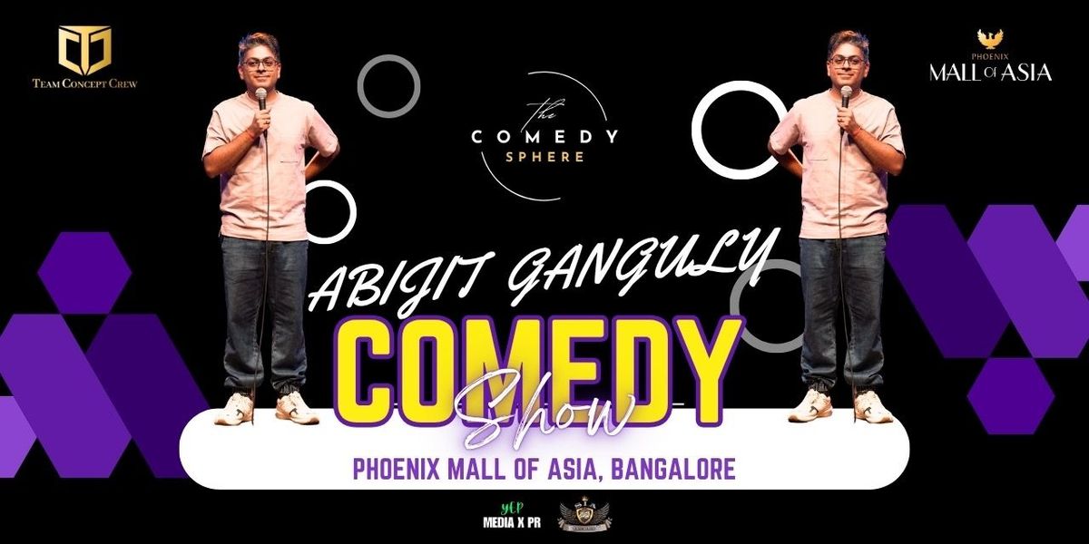 Abijit Ganguly LIVE, 23 August | Event in Bangalore | AllEvents
