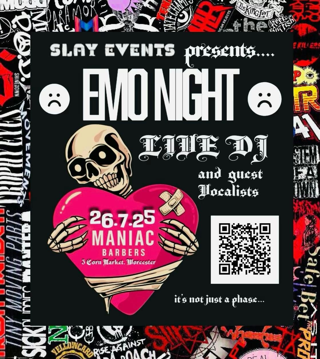 Slay Events presents Emo Night, 26 July | Event in Worcester | AllEvents
