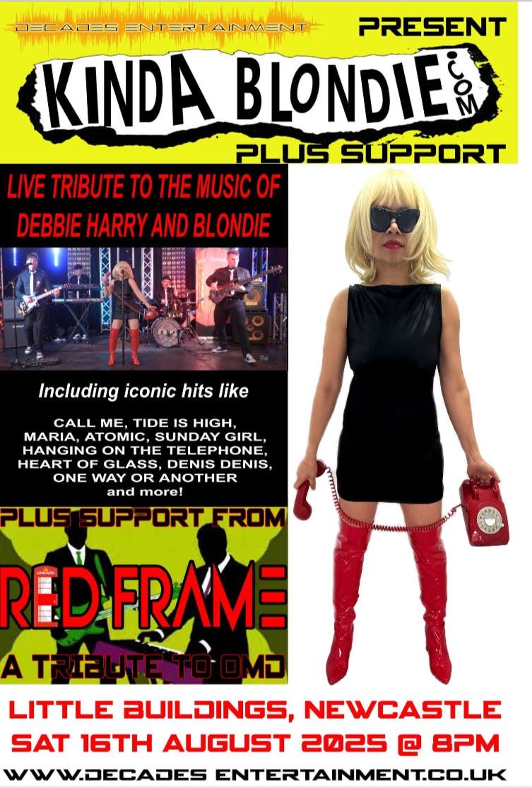 Kinda Blondie plus Red Flame, 16 August | Event in Newcastle Upon Tyne | AllEvents