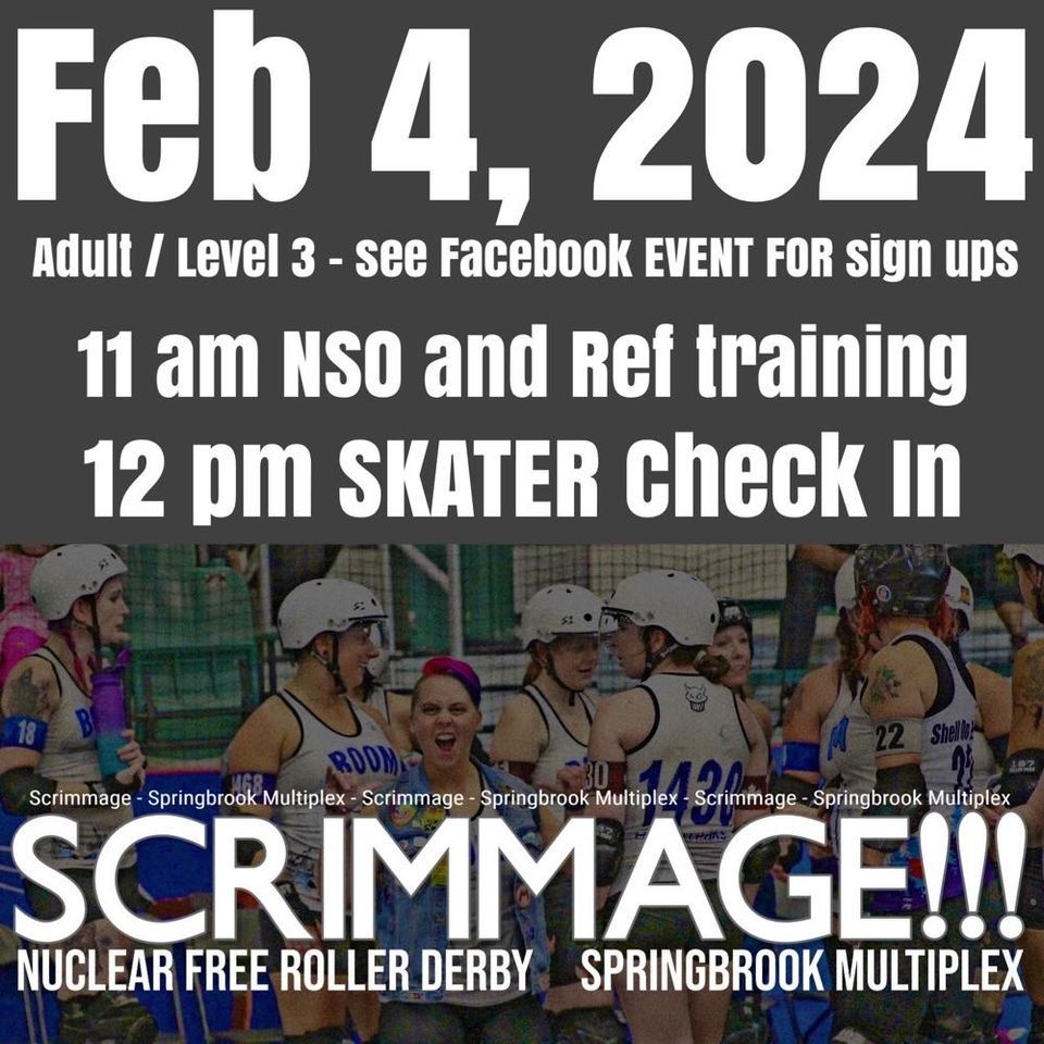 Scrimmage with a Ref & NSO Clinic (PBT & PBM), Springbrook Multiplex ...