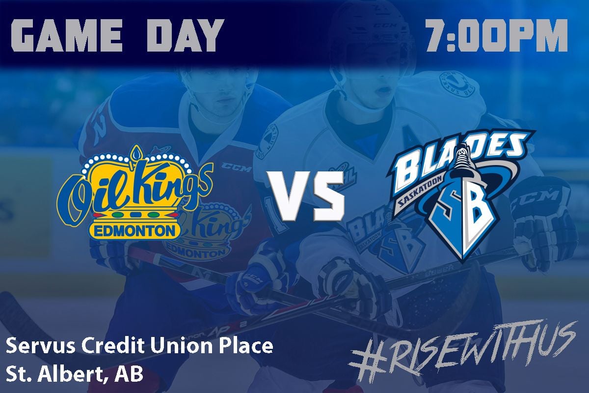 Edmonton Oil Kings at Saskatoon Blades at SaskTel Centre, 19 October | Event in Saskatoon | AllEvents