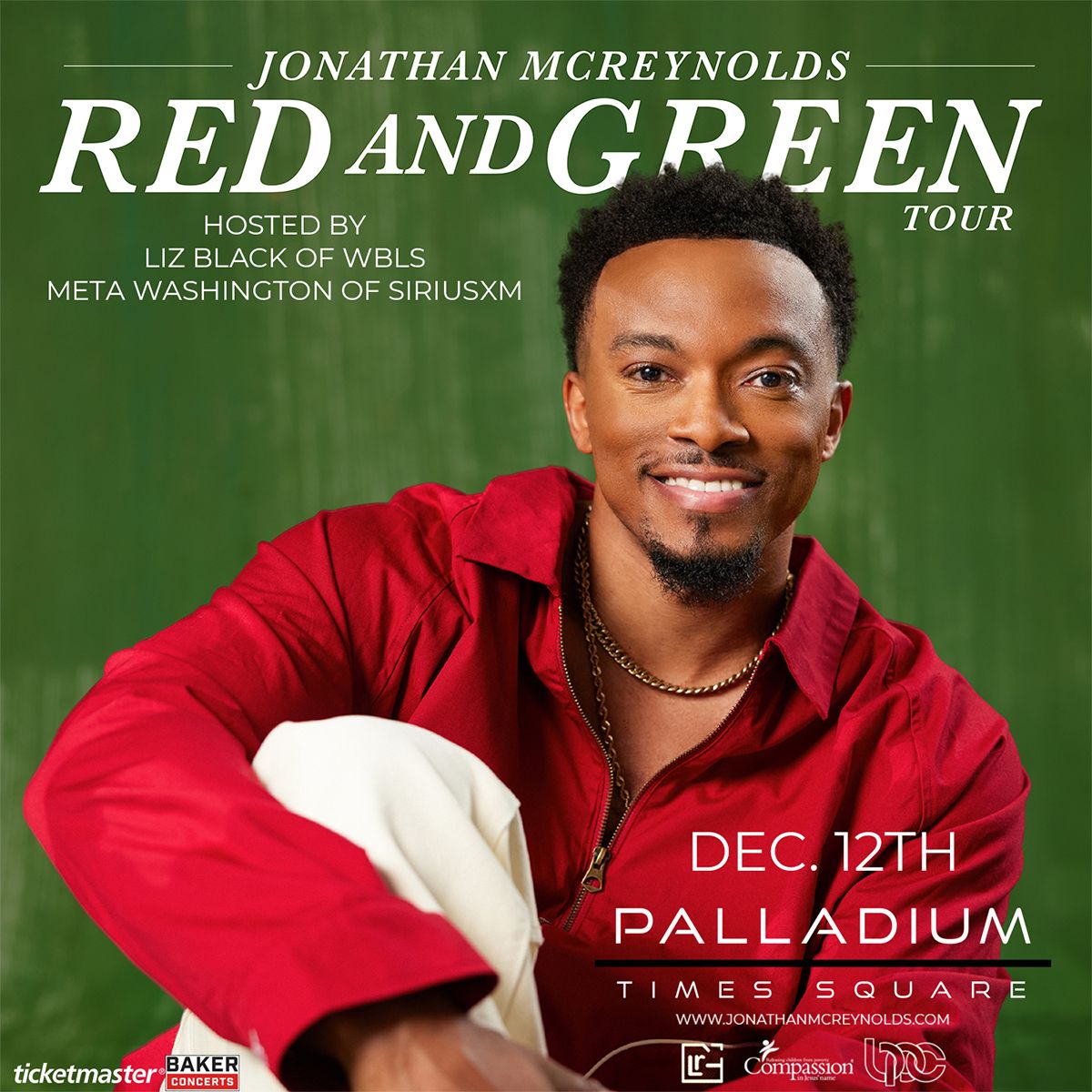 Jonathan McReynolds at Martin Marietta Center for the Performing Arts - Meymandi Concert Hall, 19 September