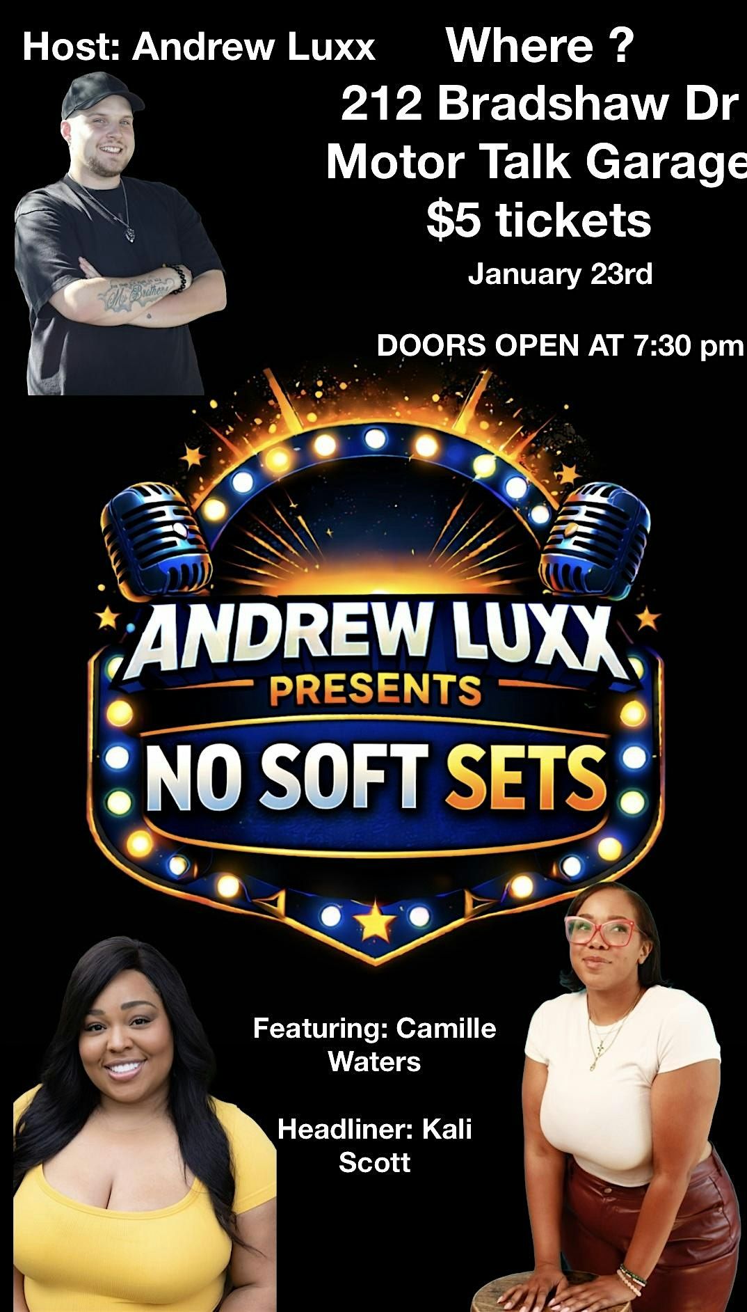 Andrew Luxx Presents: No Soft Sets