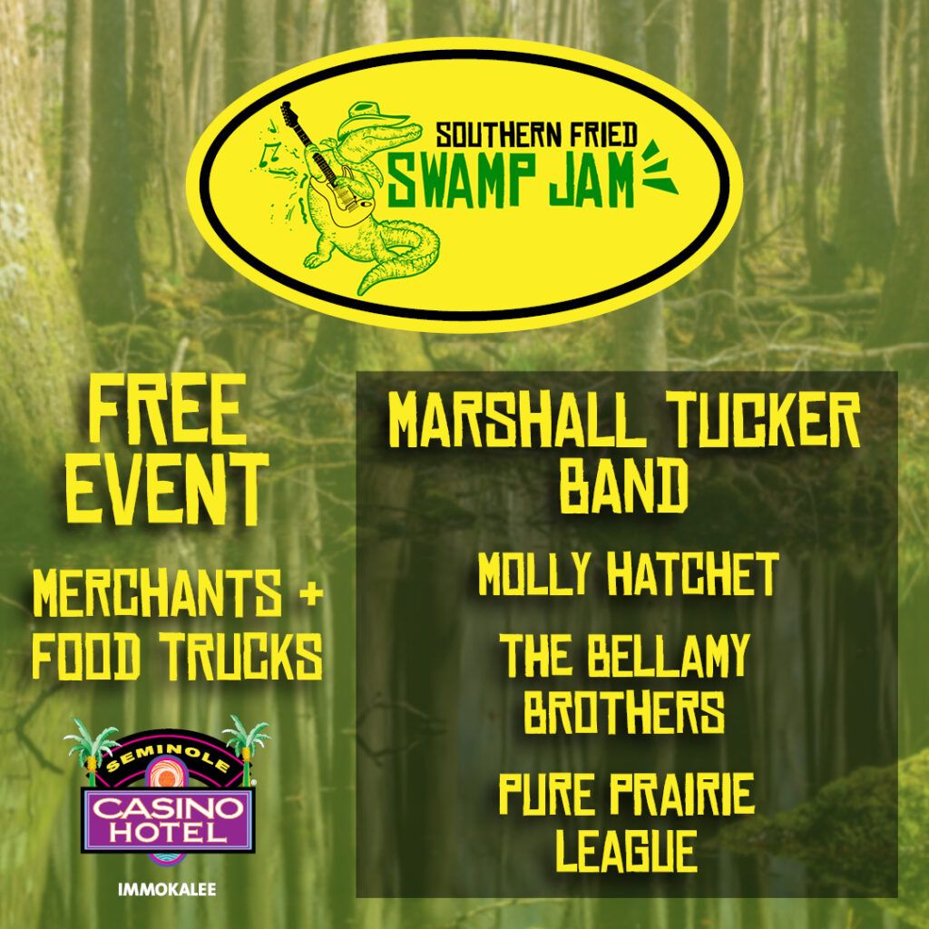 Southern Fried Swamp Jam: Marshall Tucker Band  Molly Hatchet & Bellamy Brothers, 16 January | AllEvents